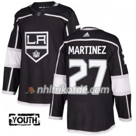 Los Angeles Kings Trikot Alec Martinez 27 Adidas 2017-2018 Schwarz Authentic - Kinder